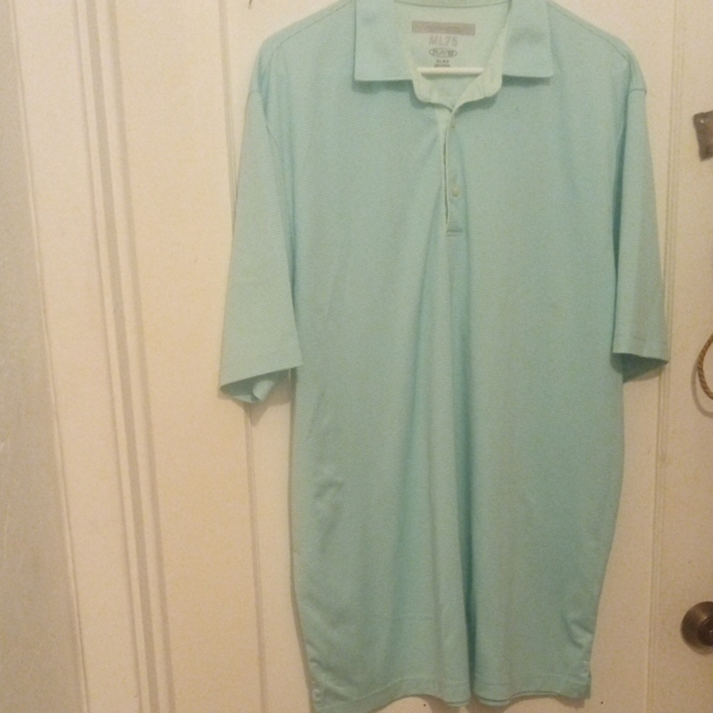 Men's Light Blue Polo Shirt